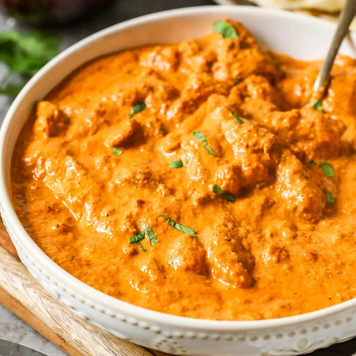 1. Monday 27 October - Butter chicken