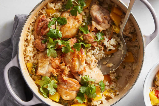 1. Monday 20 October - Thai Style Sticky Coconut Chicken